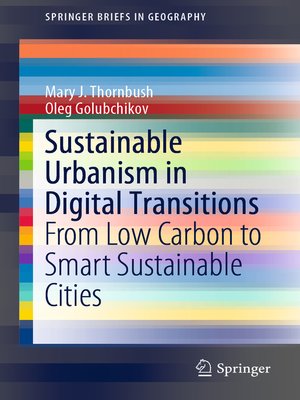 cover image of Sustainable Urbanism in Digital Transitions